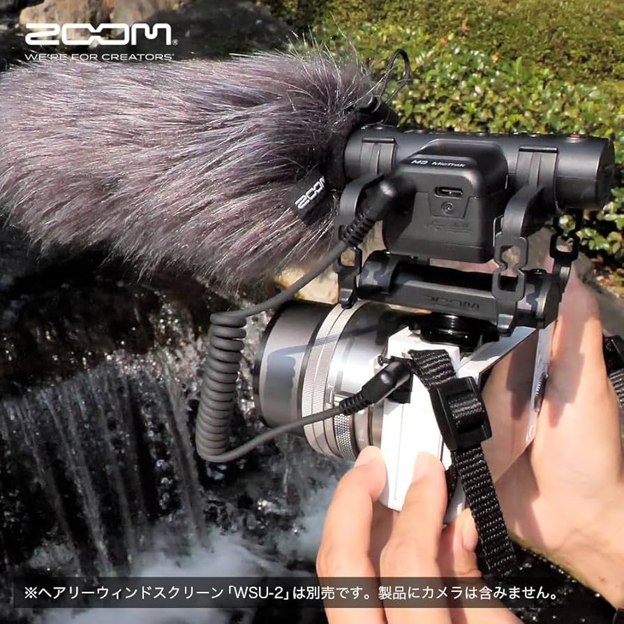 ZOOM M3 MicTrak 32bit収録/ステレオショットガンマイク M3 MicTrak | ZOOM